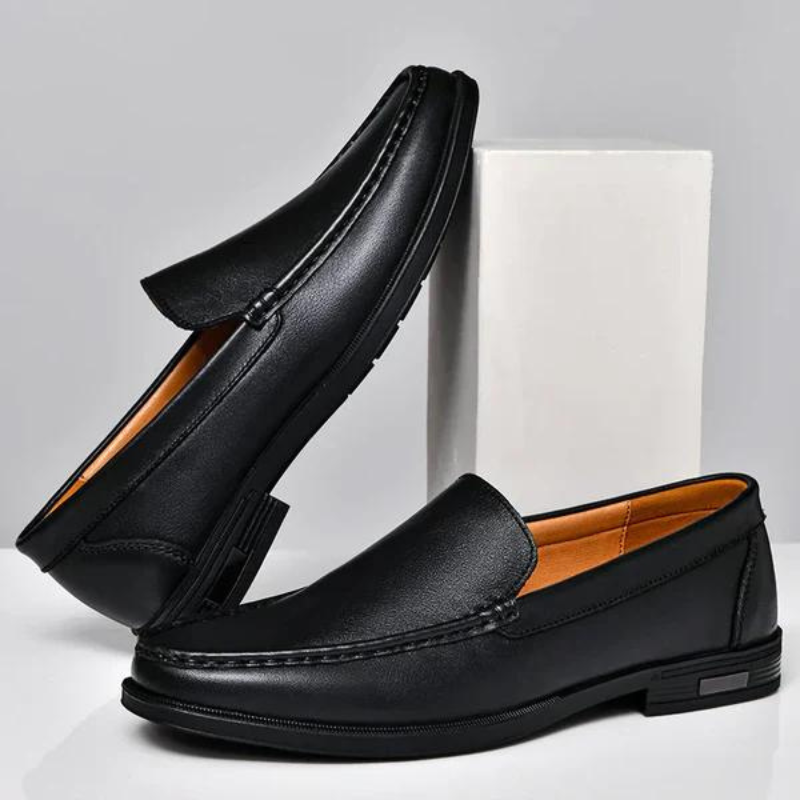 Ruben™ – Leather Loafers med elegans & komfort för alla säsonger