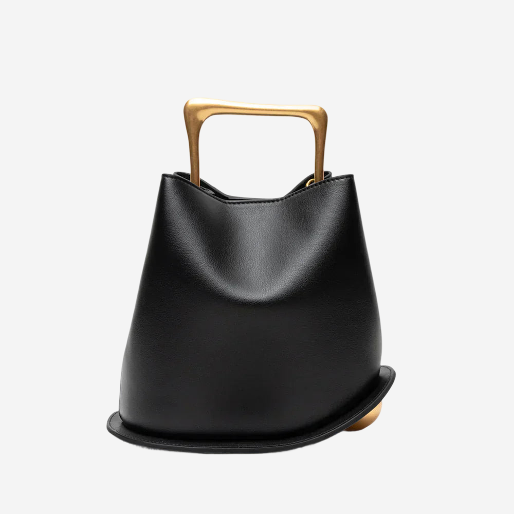 Alvaria – Elegant Väska med Geometriskt Handtag