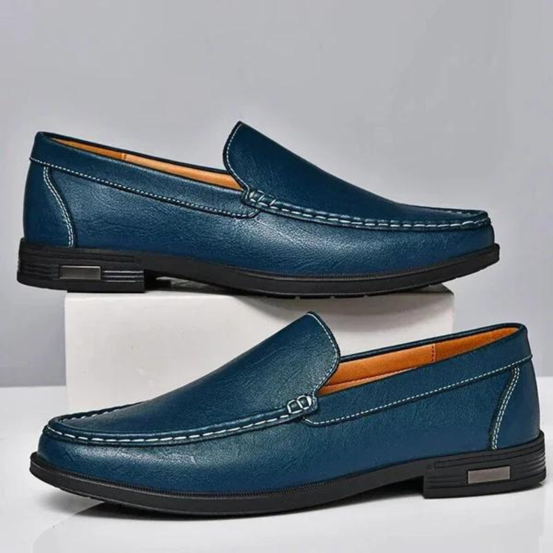 Ruben™ – Leather Loafers med elegans & komfort för alla säsonger