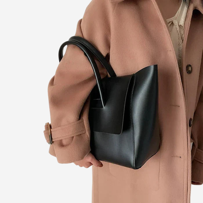 Dominique – Tidlös Tote med Retro Elegans