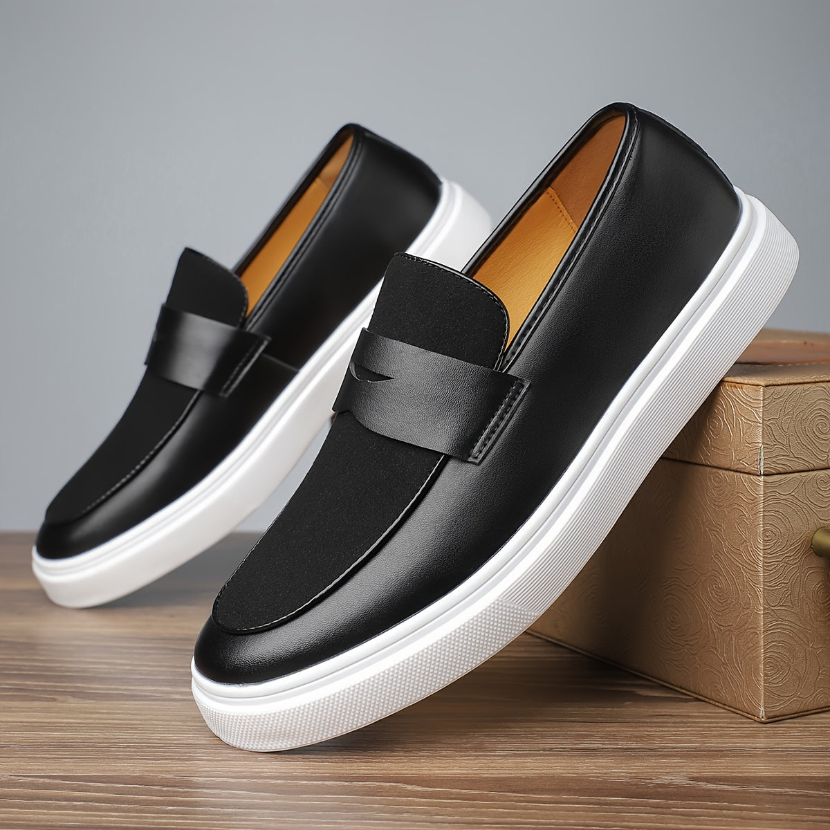 Edvin™ – Leather Herrskor med tidlös elegans för alla säsonger