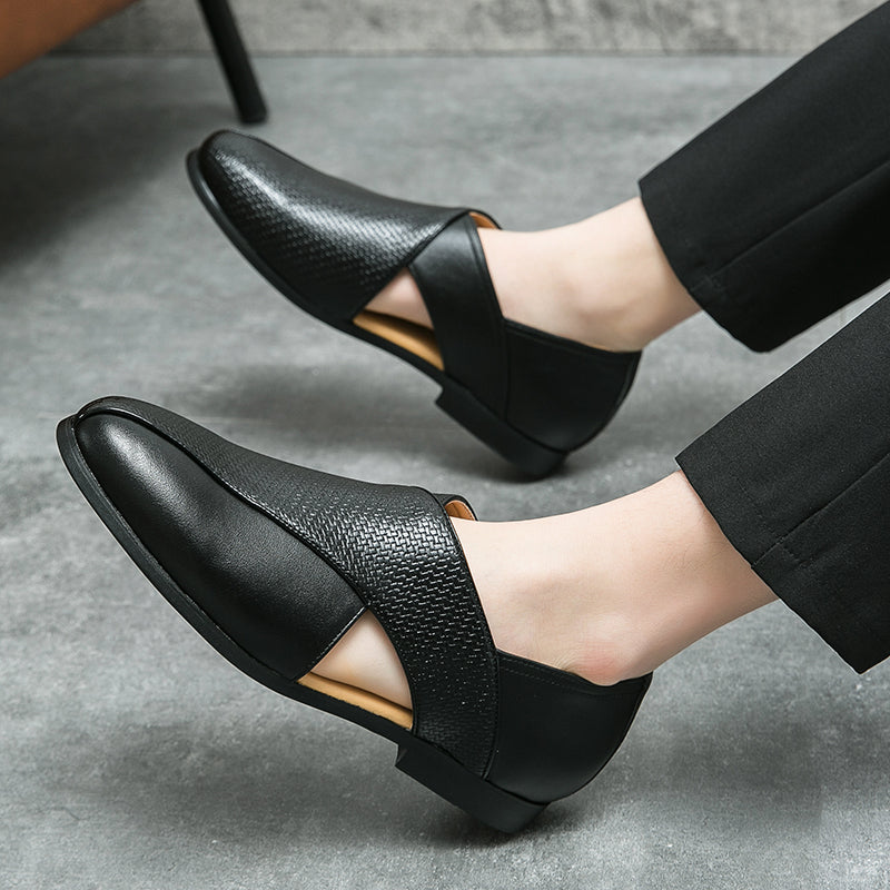 Einar™ – Vintage Leather Loafers med tidlös elegans för alla säsonger