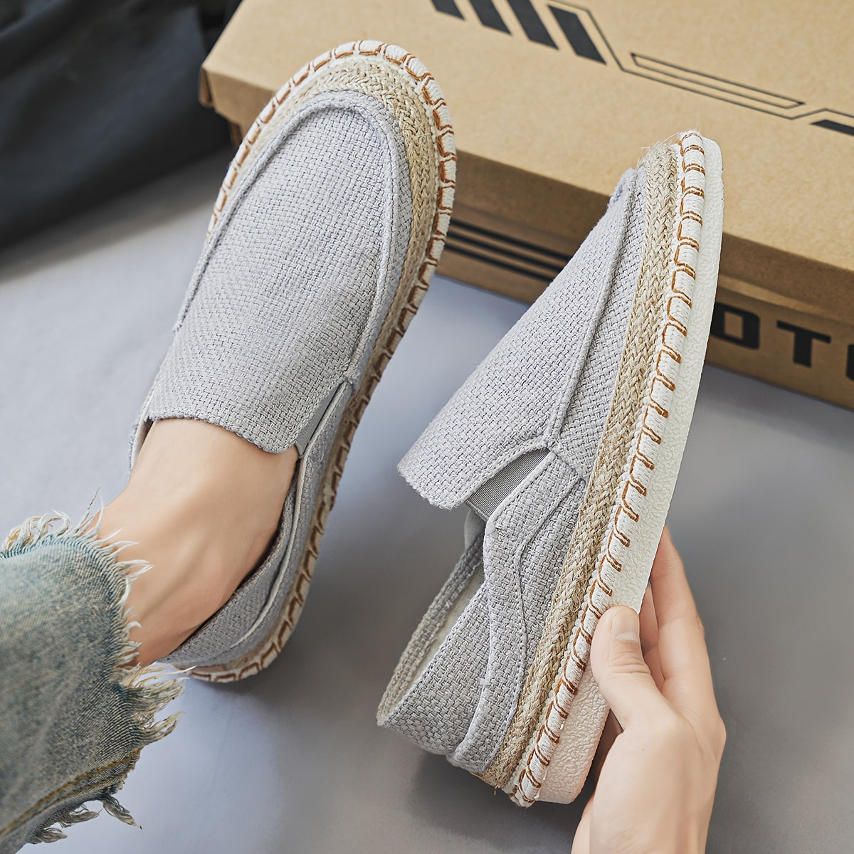Milo™ – Summer Loafers i tyg med tidlös komfort för alla säsonger