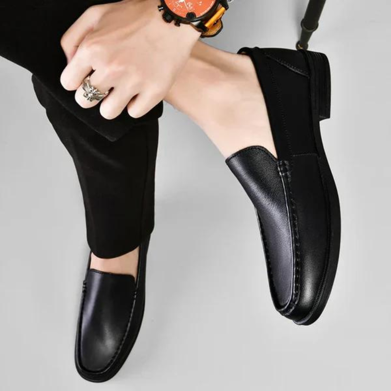 Ruben™ – Leather Loafers med elegans & komfort för alla säsonger