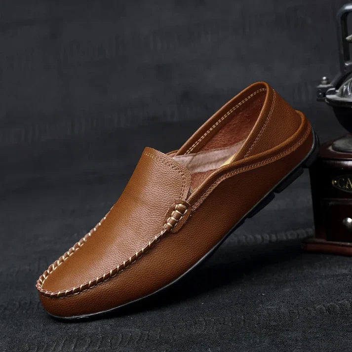Ture™ – Leather Driving Loafers med stil & komfort för alla säsonger