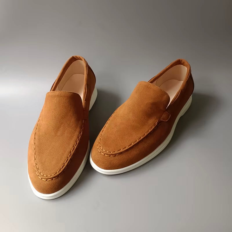 Stellan™ – Premium Suede Loafers för modern elegans året runt