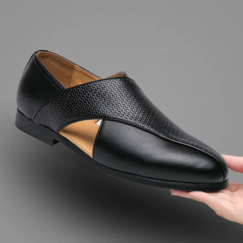 Einar™ – Vintage Leather Loafers med tidlös elegans för alla säsonger