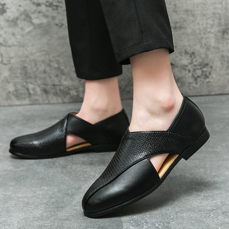 Einar™ – Vintage Leather Loafers med tidlös elegans för alla säsonger