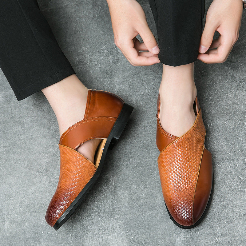 Einar™ – Vintage Leather Loafers med tidlös elegans för alla säsonger