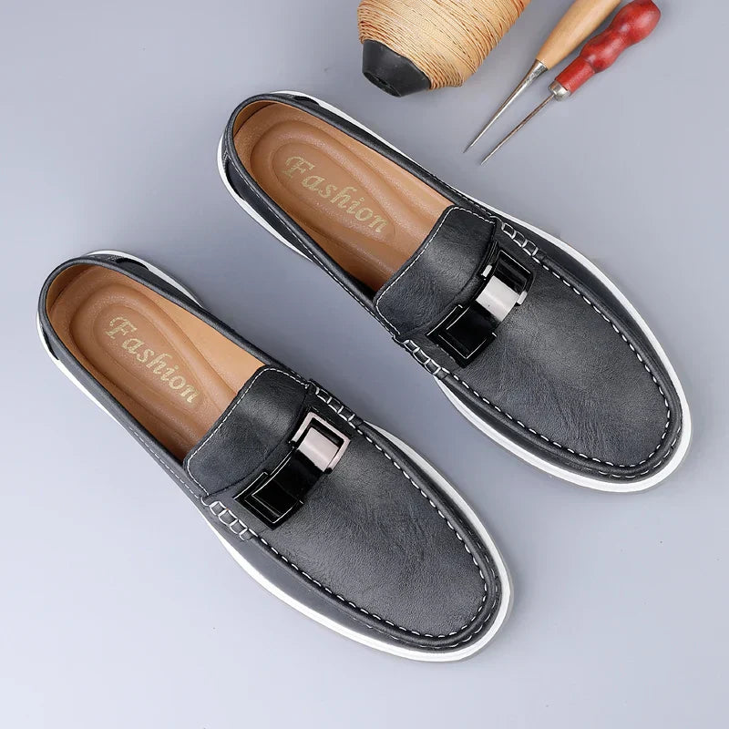 Albin™ – Luxury Leather Loafers med tidlös elegans för alla säsonger