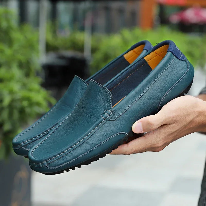 Sigvard™ – Vintage Leather Loafers med tidlös elegans för alla säsonger