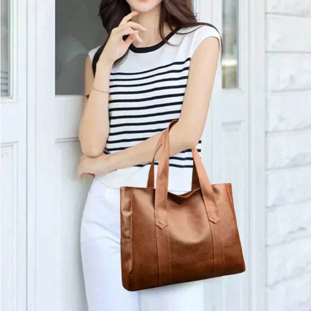 Ameline – Sofistikerad Tote-väska med Retrolook