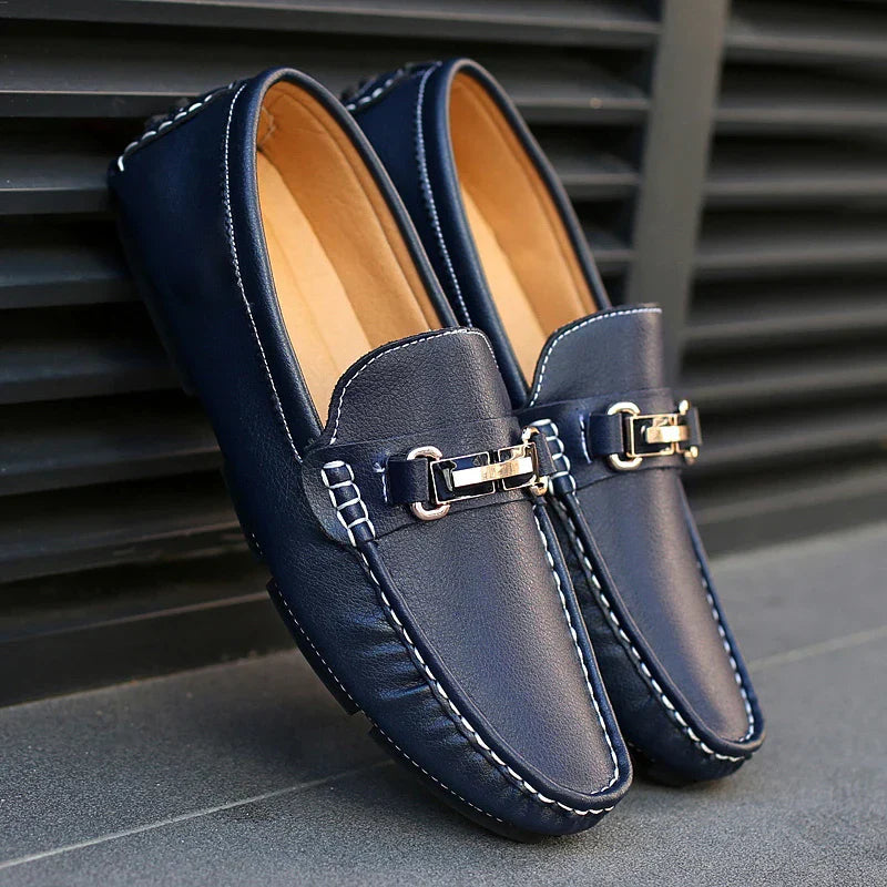 Henrik™ – Genuine Leather Loafers med tidlös elegans för alla säsonger