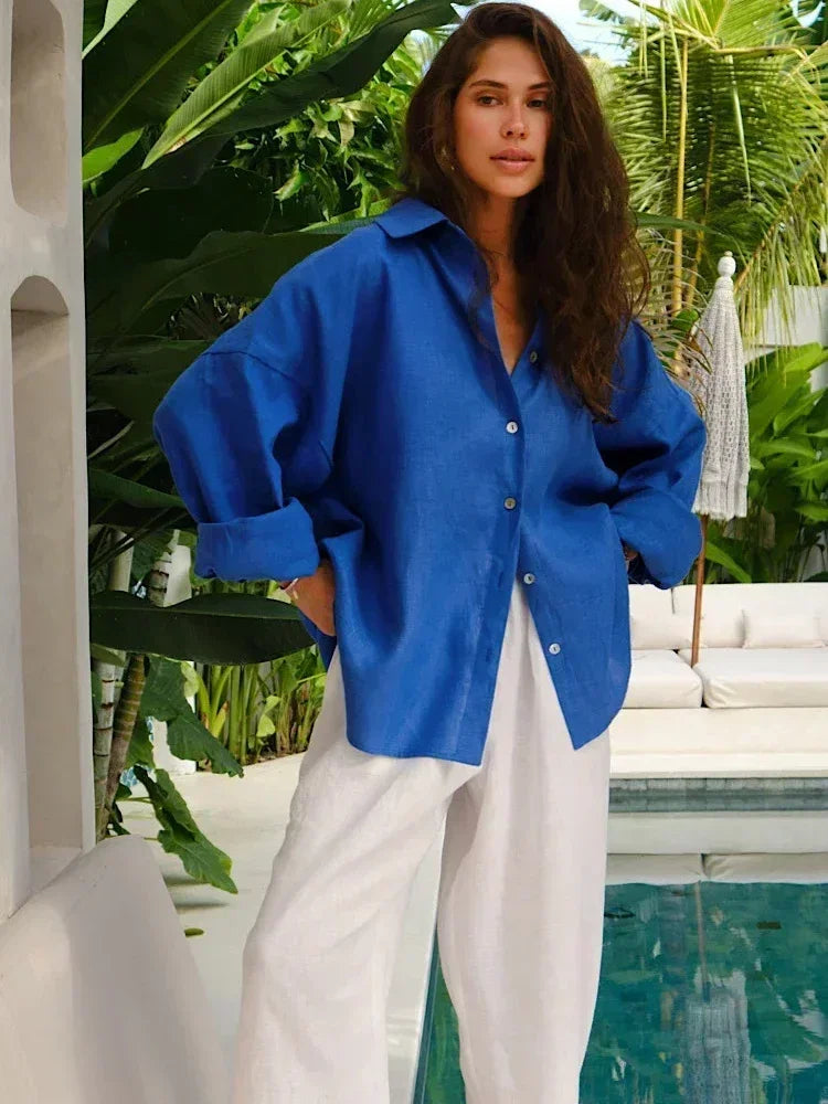 Elena Linen Shirt