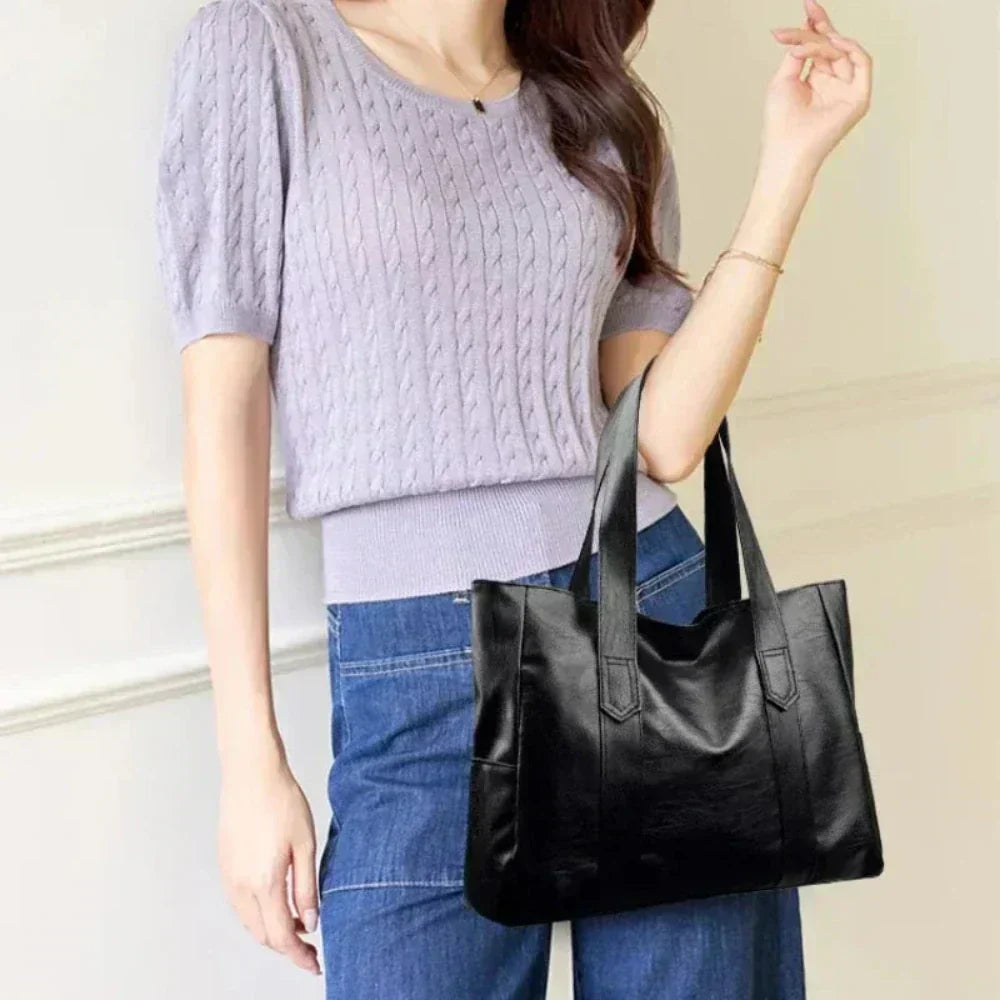Ameline – Sofistikerad Tote-väska med Retrolook