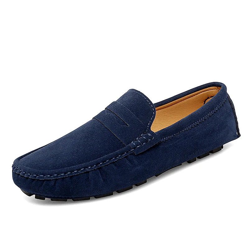 Levon™ – Suede Loafers med nautisk inspiration för alla säsonger
