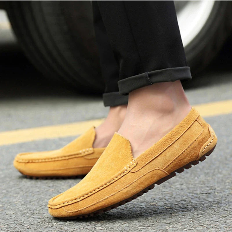 Malte™ – Suede Loafers för diskret lyx året runt