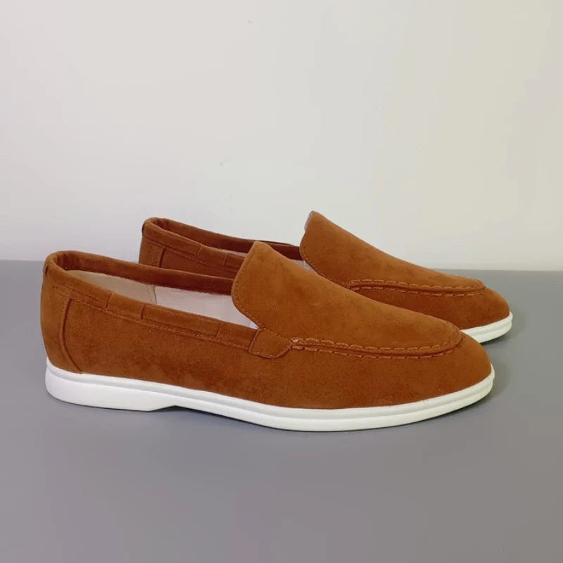Olle™ – Premium Suede Loafers med diskret lyx för alla säsonger