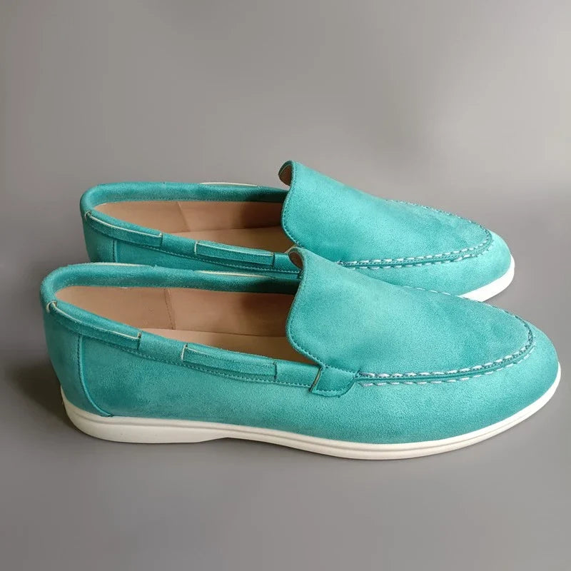 Olle™ – Premium Suede Loafers med diskret lyx för alla säsonger