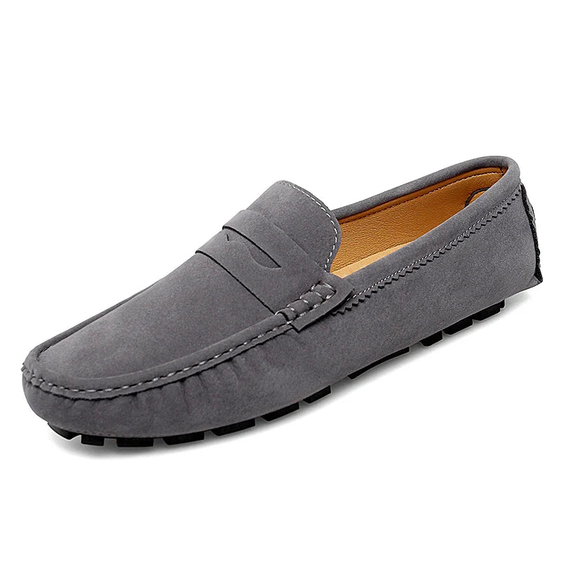 Levon™ – Suede Loafers med nautisk inspiration för alla säsonger