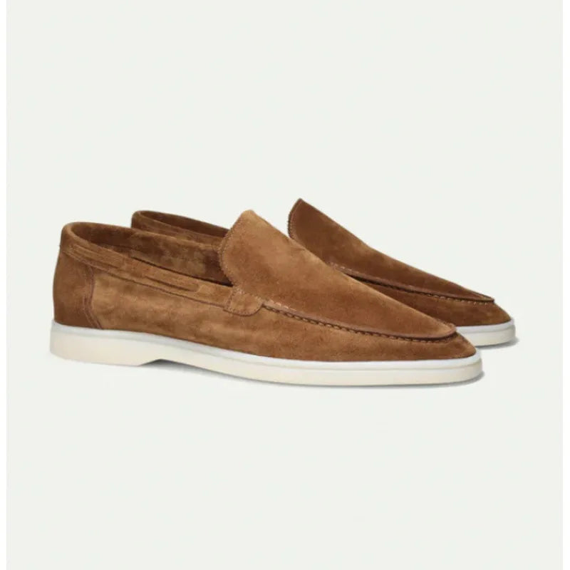Olle™ – Premium Suede Loafers med diskret lyx för alla säsonger