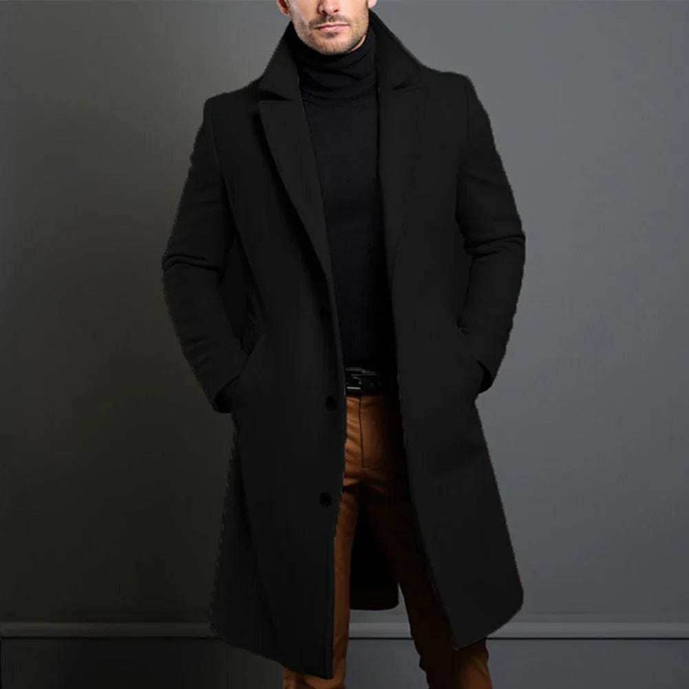 Vinterlund™ - Elegant Lång Kappa