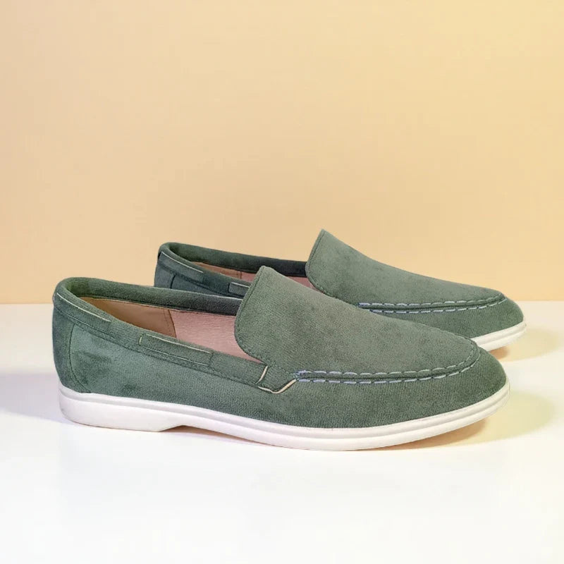 Olle™ – Premium Suede Loafers med diskret lyx för alla säsonger