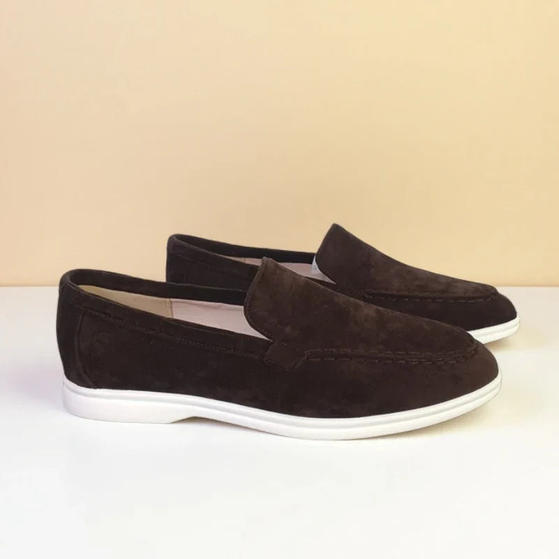 Olle™ – Premium Suede Loafers med diskret lyx för alla säsonger