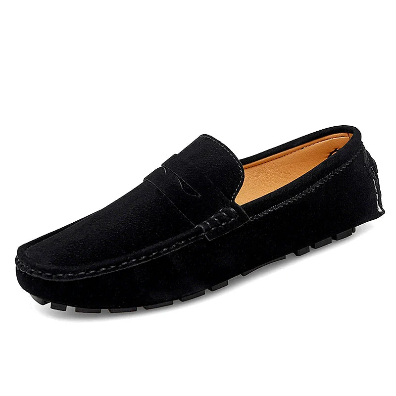 Levon™ – Suede Loafers med nautisk inspiration för alla säsonger