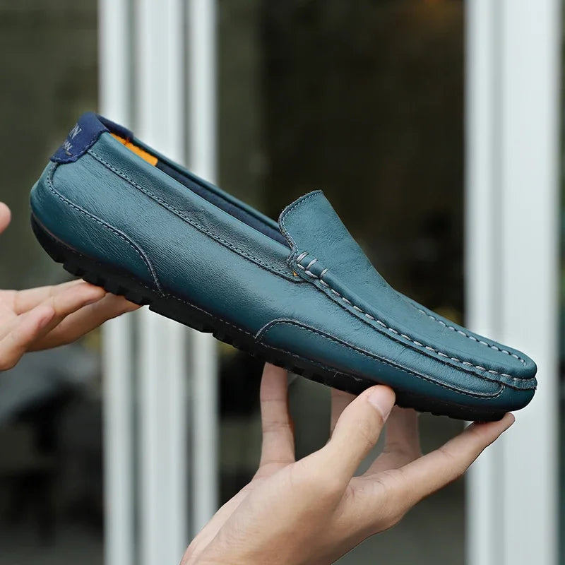 Sigvard™ – Vintage Leather Loafers med tidlös elegans för alla säsonger