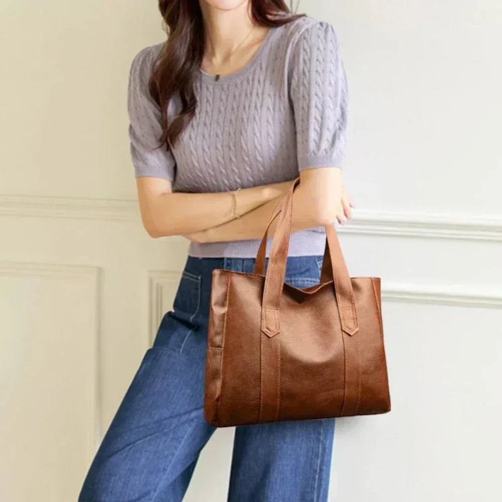 Ameline – Sofistikerad Tote-väska med Retrolook