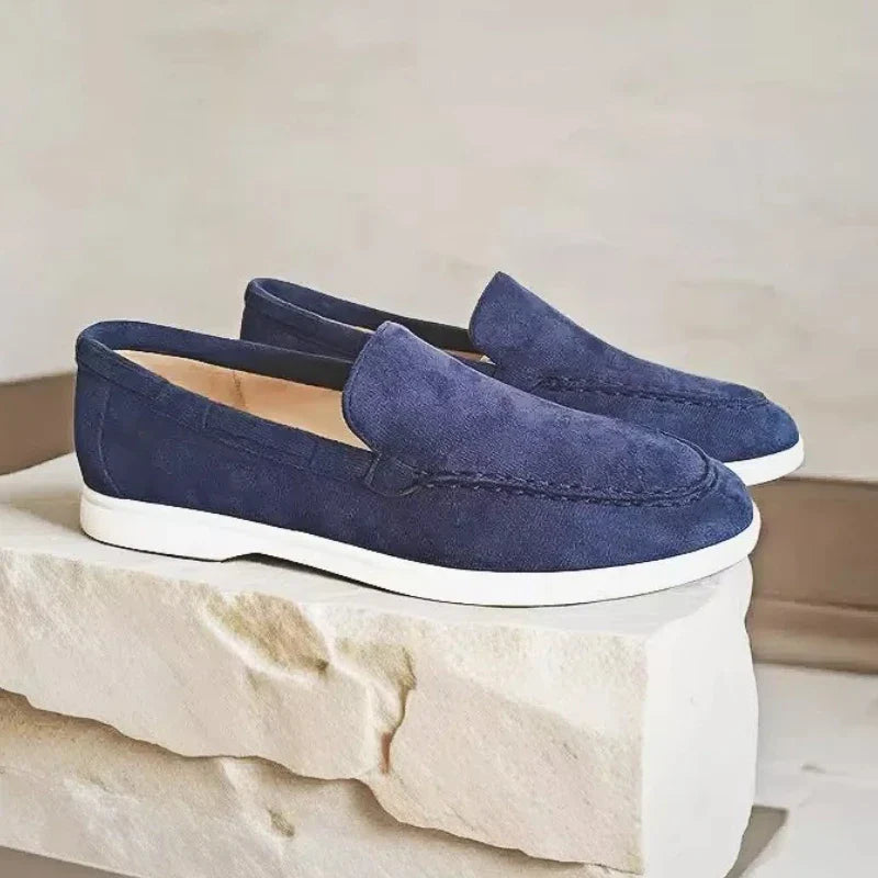 Olle™ – Premium Suede Loafers med diskret lyx för alla säsonger