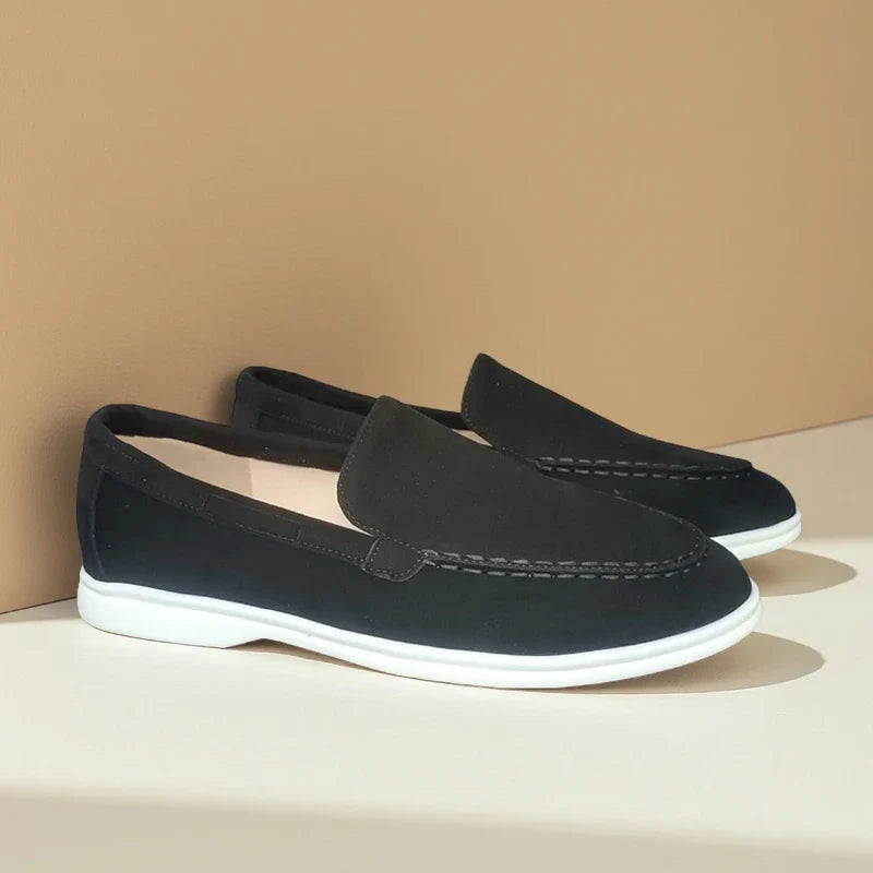 Olle™ – Premium Suede Loafers med diskret lyx för alla säsonger