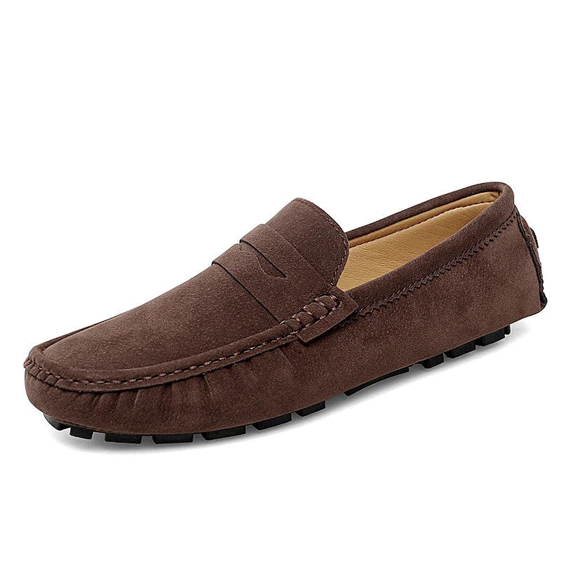 Levon™ – Suede Loafers med nautisk inspiration för alla säsonger