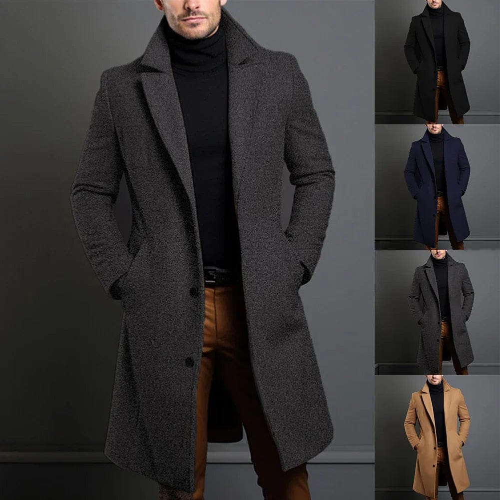 Vinterlund™ - Elegant Lång Kappa