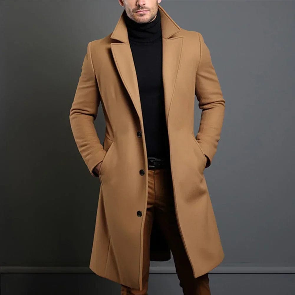 Vinterlund™ - Elegant Lång Kappa