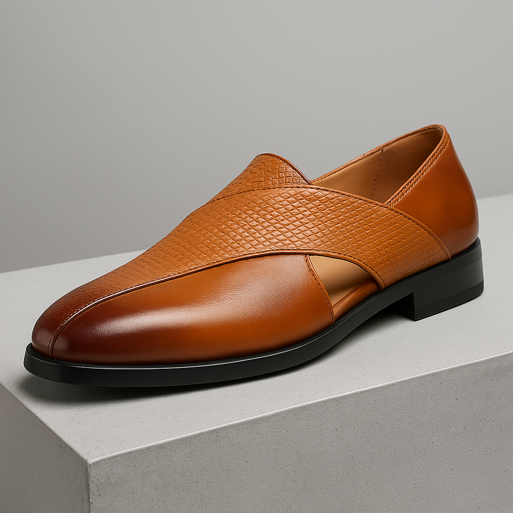 Einar™ – Vintage Leather Loafers med tidlös elegans för alla säsonger