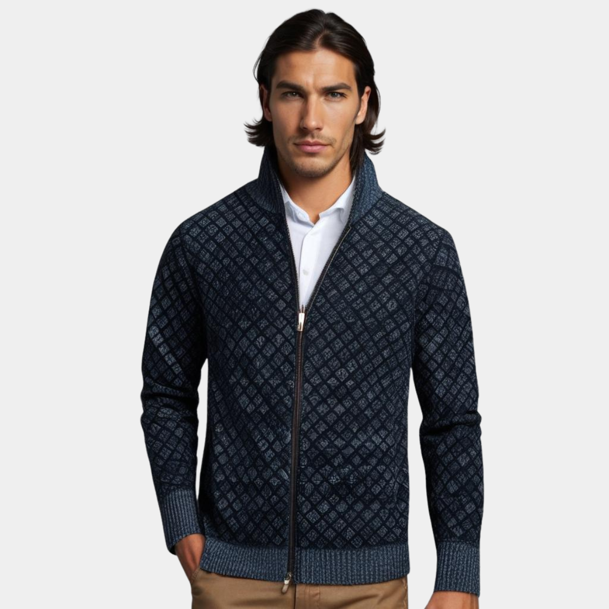 Leon | Premium Full-Zip Sweater