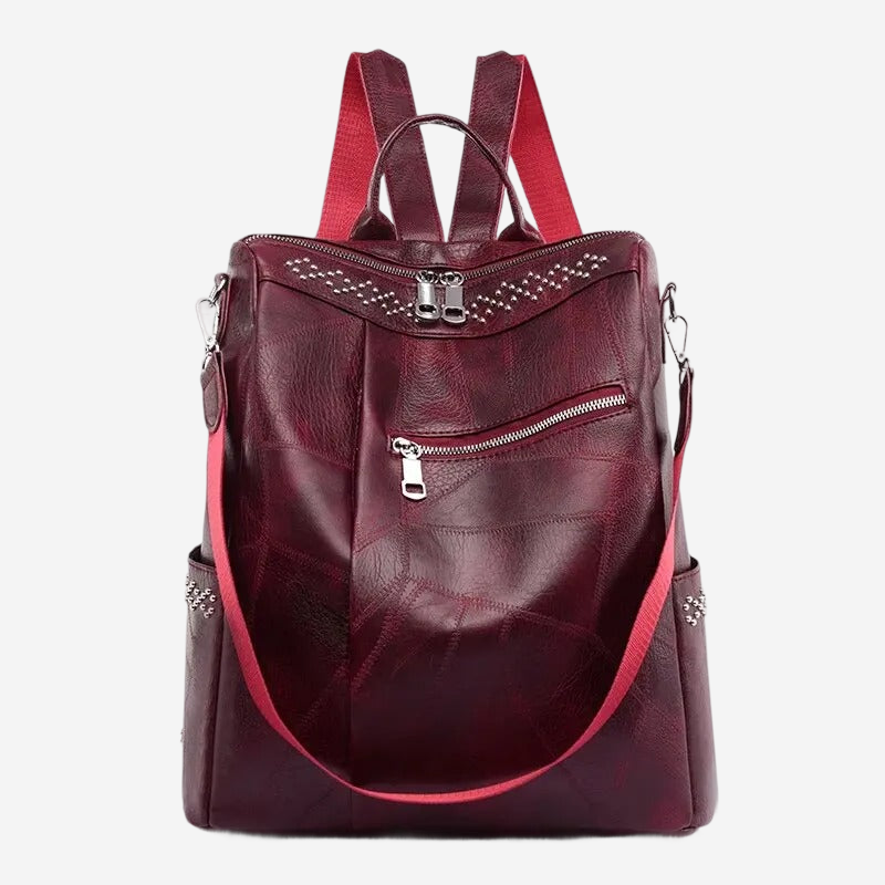 Mireille – Vintage-inspirerad Ryggsäck med Modern Komfort