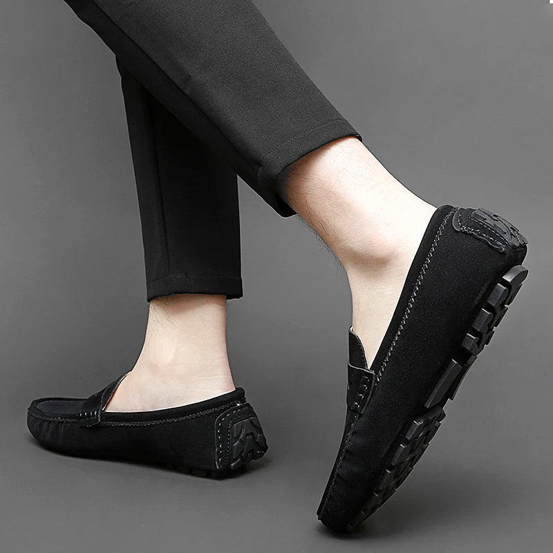 Levon™ – Suede Loafers med nautisk inspiration för alla säsonger