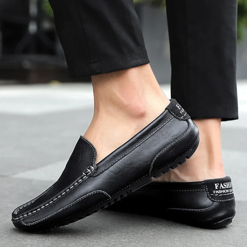 Sigvard™ – Vintage Leather Loafers med tidlös elegans för alla säsonger