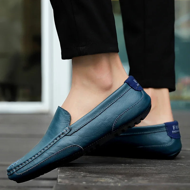 Sigvard™ – Vintage Leather Loafers med tidlös elegans för alla säsonger