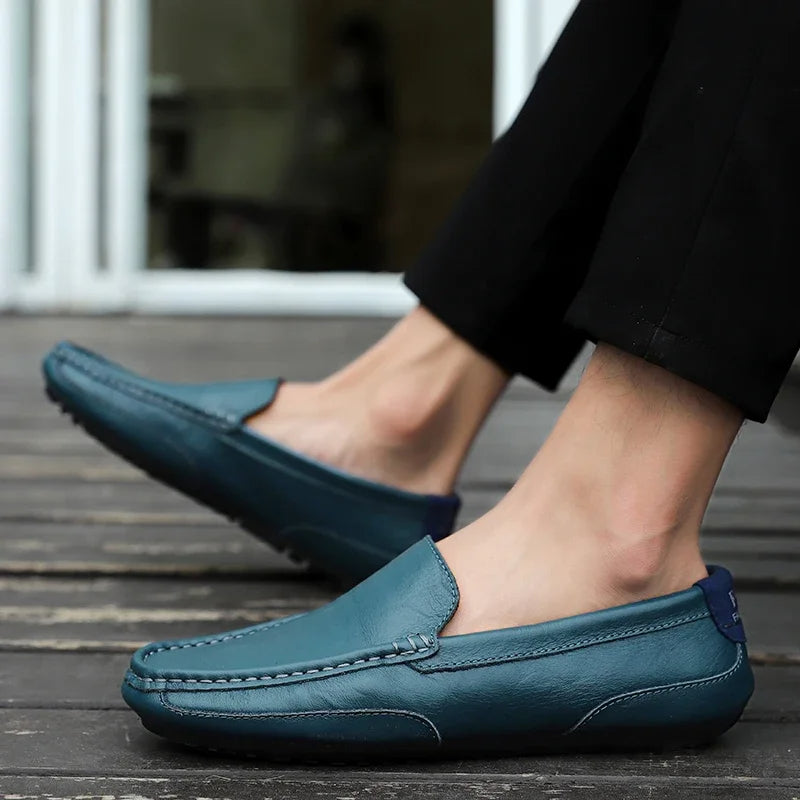 Sigvard™ – Vintage Leather Loafers med tidlös elegans för alla säsonger