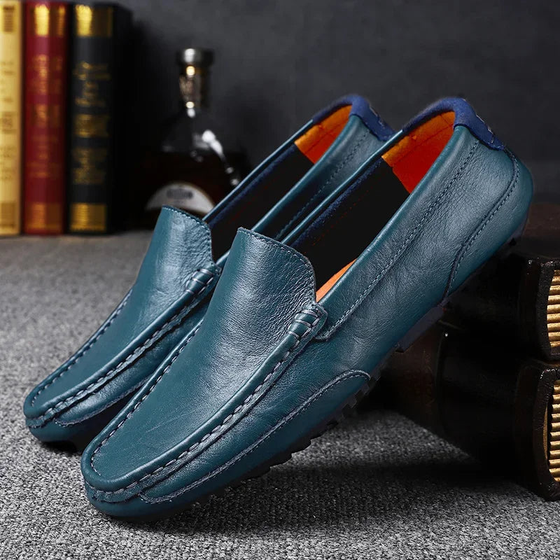 Sigvard™ – Vintage Leather Loafers med tidlös elegans för alla säsonger