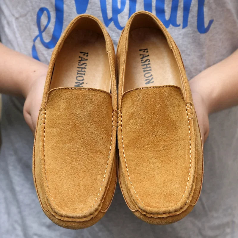 Malte™ – Suede Loafers för diskret lyx året runt