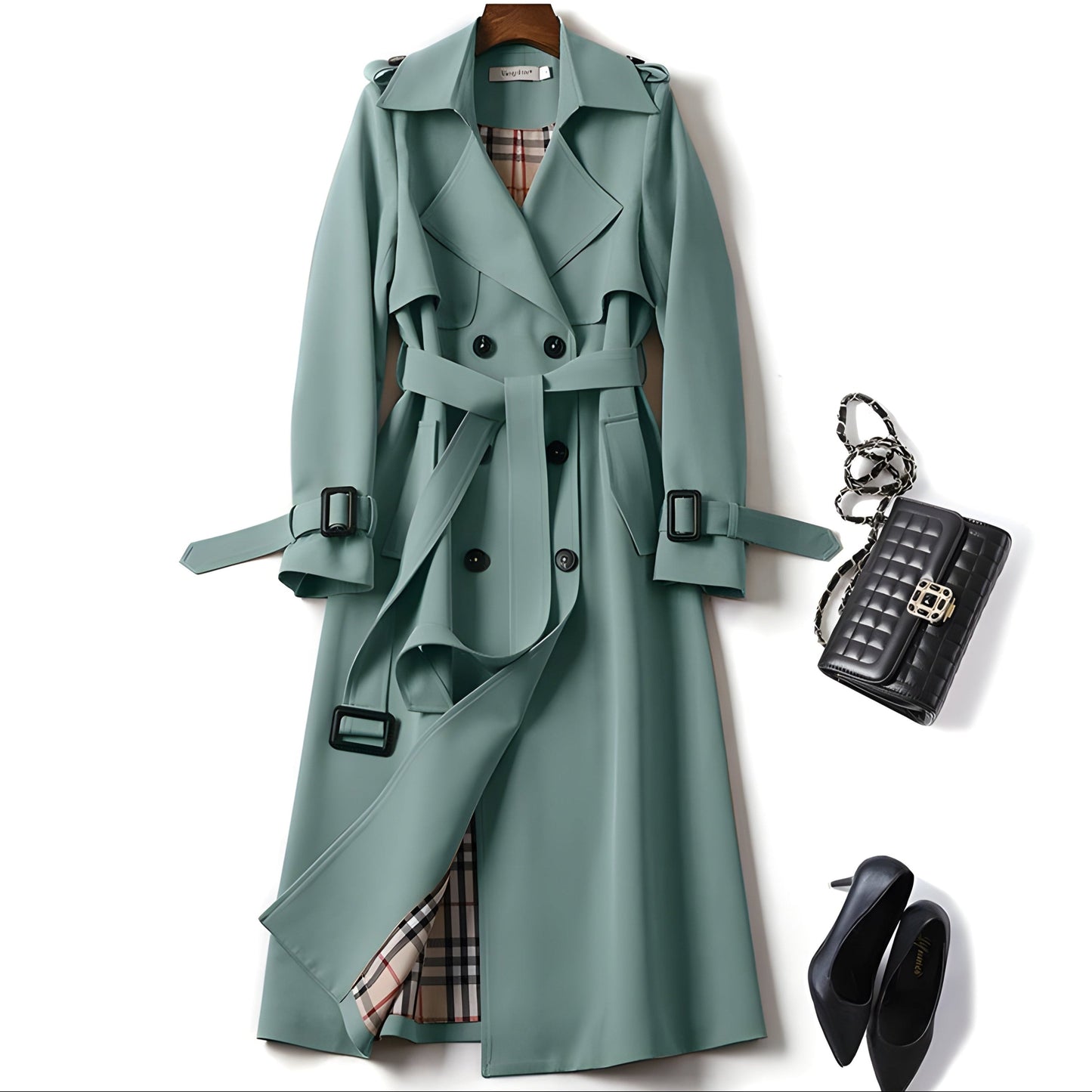 Lysara | Elegant Trenchcoat med Tidlös Stil