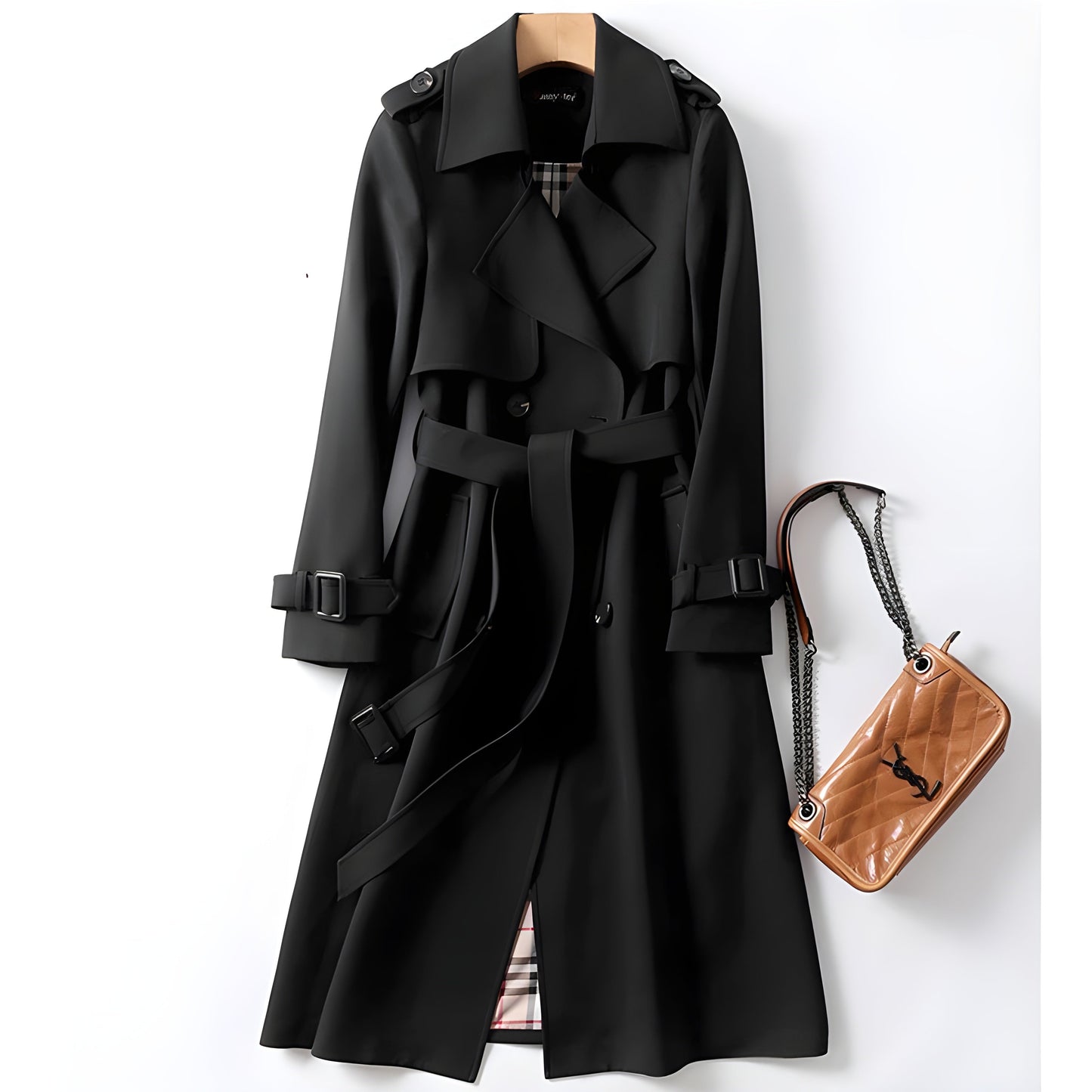Lysara | Elegant Trenchcoat med Tidlös Stil