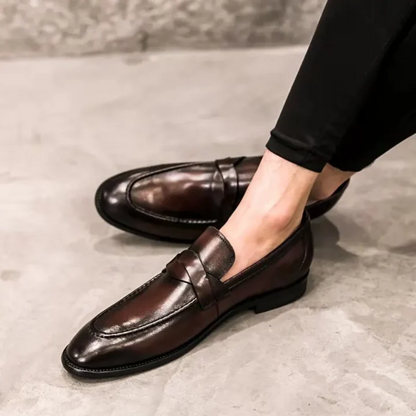 Svante™ – Leather Loafers med elegans &amp; komfort för alla säsonger