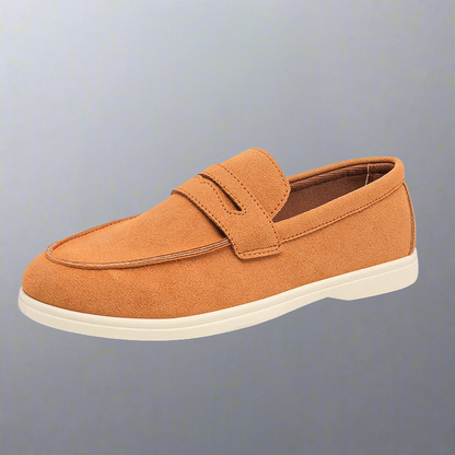 Håkan™ – Suede Loafers med klassisk elegans för alla säsonger