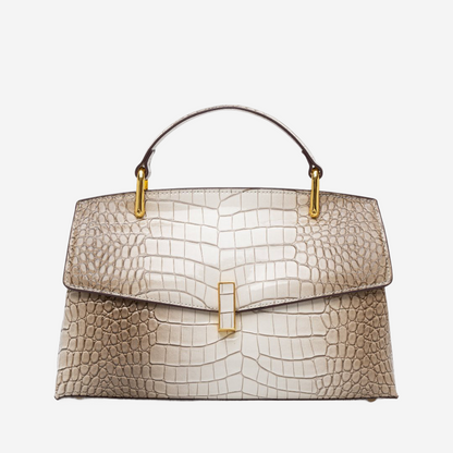 Elisa – Medium Tote med Krokodilmönstrad Elegans